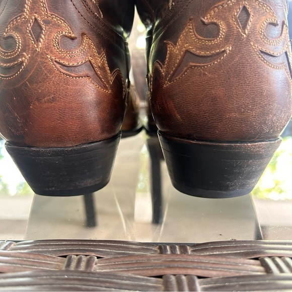 Old Gringo Men’s Brown Embroidered Leather Vencida Western Boot Size 9 1/2 D - Picture 7 of 14